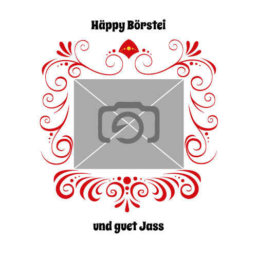 Jassteppich 1023 | mit rotem Ornament