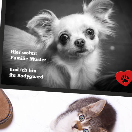 Fussmatte 1018 | Bodyguard Hund