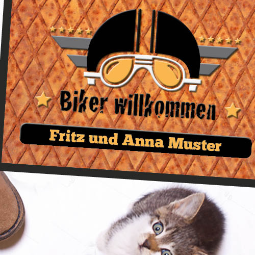 Fussmatte 1030 | Biker Willkommen