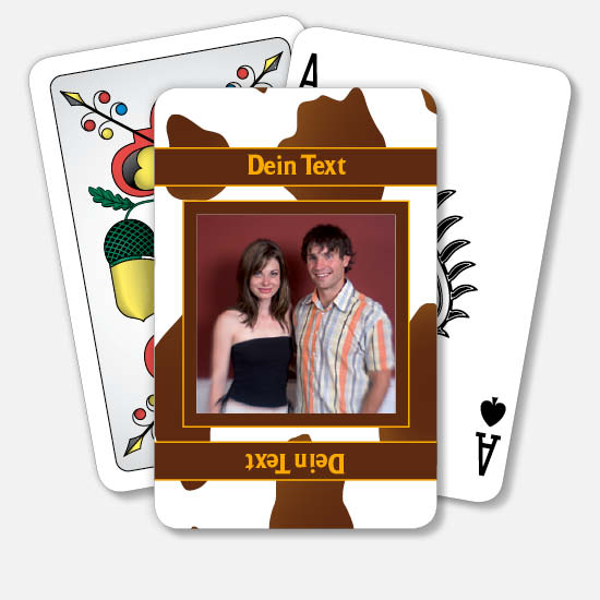 Jasskarten/Pokerkarten 1021 | Swiss-Cow-Style