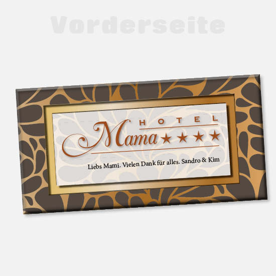 Muttertags Foto-Schokolade 1084 | Hotel Mama