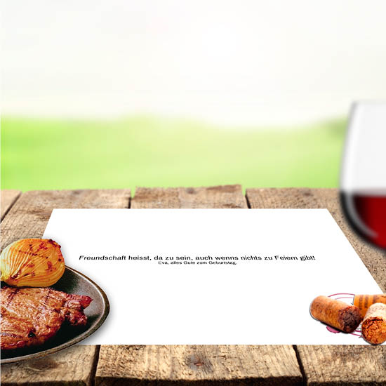 Tischset 1132 | Wine NOT?