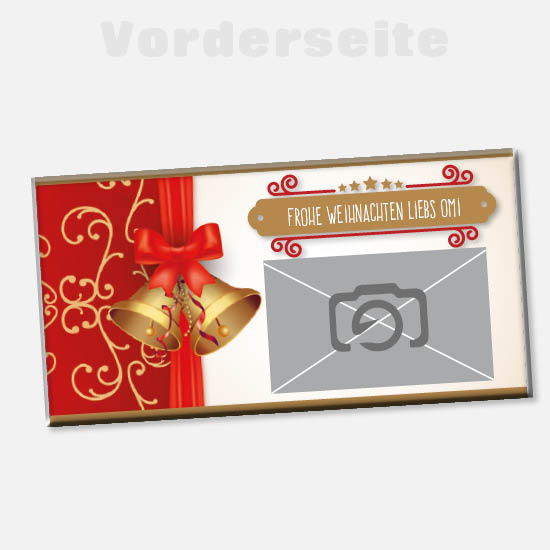 Weihnachts-Foto-Schokolade 1162 | Goldglocken