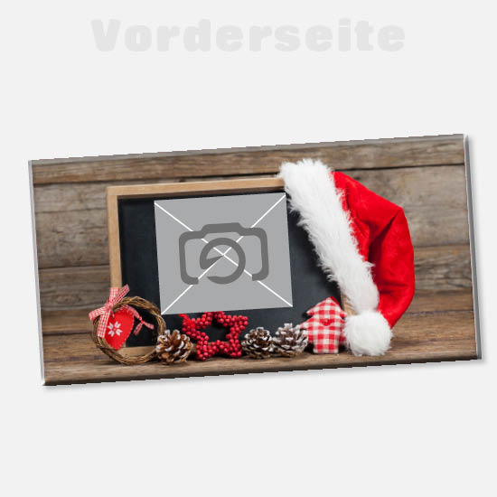 Weihnachts-Foto-Schokolade 1168 | Weihnachtsmann