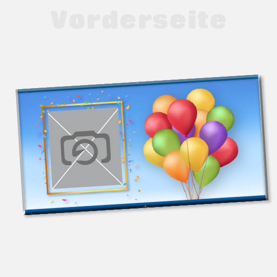 Foto-Schokolade 1173 | So süss kann Geburtstag sein