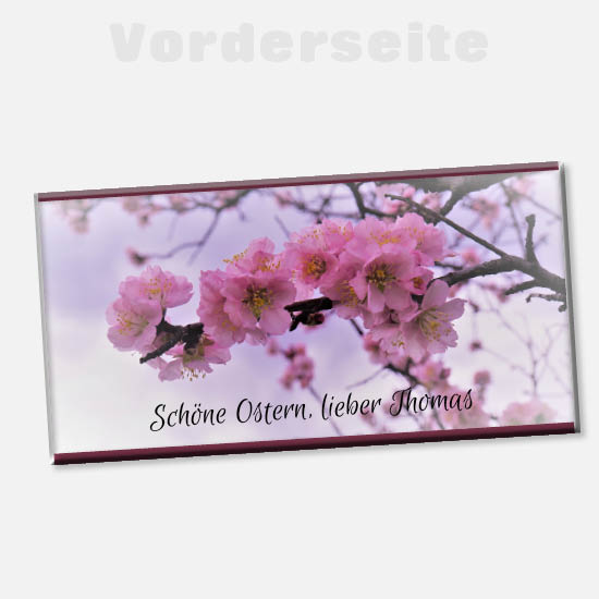 Oster-Foto-Schokolade 1178 | Blütenzauber