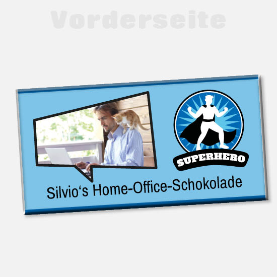 Foto-Schokolade 1180 | Home-Office Superhero