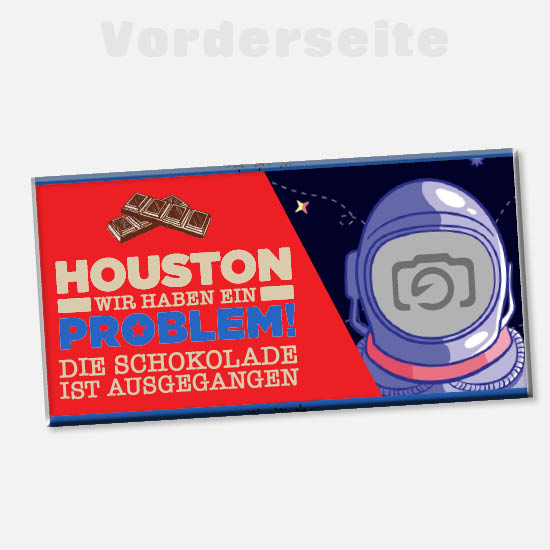 Foto-Schokolade 1212 | Houston, wir haben ein Problem. Die Schokolade ist ausgegangen!