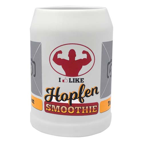 Sprüche-Bierkrug 1042 | I like Hopfen Smoothie