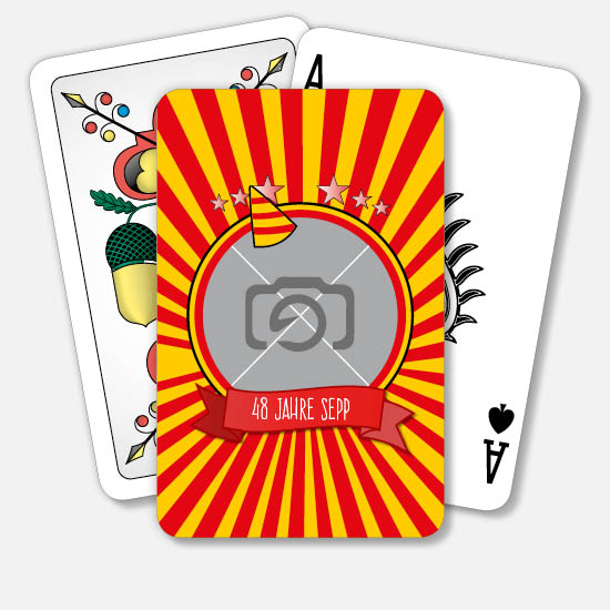 Jasskarten/Pokerkarten 1138 | Geburtstagsparty