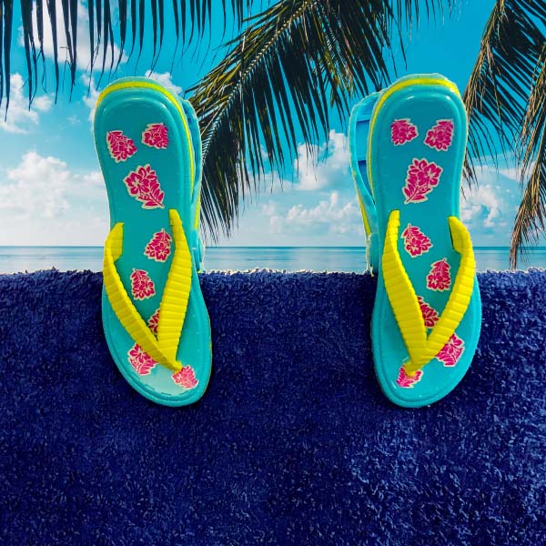 FlipFlop BocaClips, blau