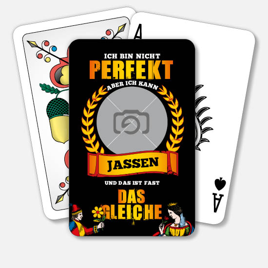 Spielkarten 1141 | Ich bin nicht perfekt