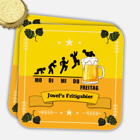 Bierdeckel 1204  | Endlich Freitag