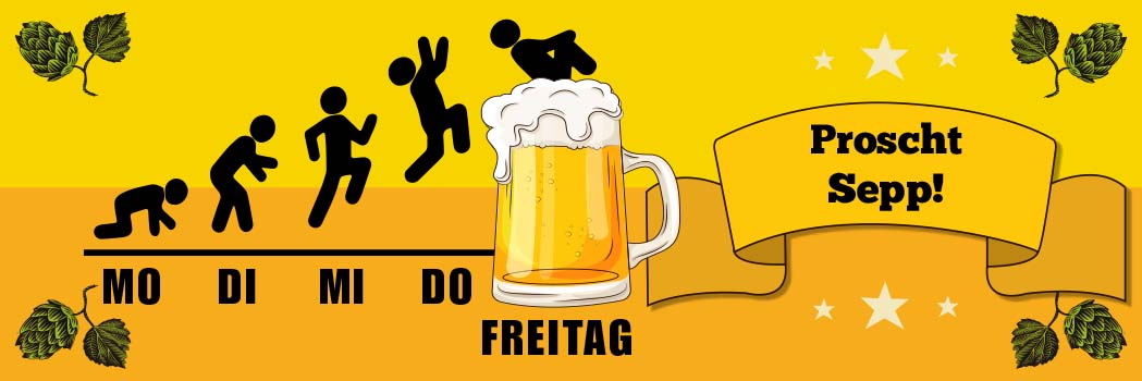 Bierkrug 1045 | Endlich Freitag