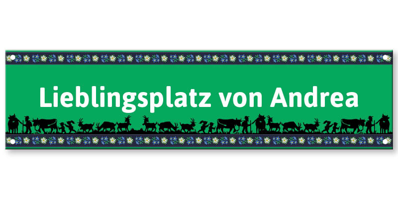 1030_Strassenschild Scherenschnitt mit eigenem Namen oder Text