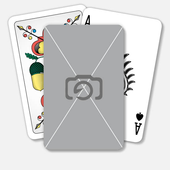 Jasskarten/Pokerkarten 1000 | mit eigenem Bild