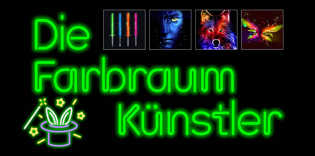 Die Farbraum Künstler - RGB Farben drucken in Perfektion