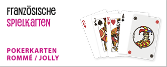 Französische Spielkarten Poker, Jolly