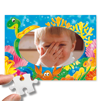 Foto-Puzzle Wassertiere