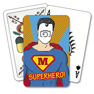 Spielkarte | Jasskarte - Superman