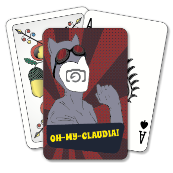 Spielkarte | Jasskarte - Catwomen