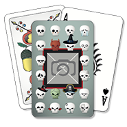 Spielkarte | Jasskarte - Skull