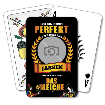 Spielkarten 1141 | Ich bin nicht perfekt