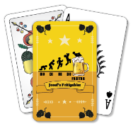 Jasskarten/Pokerkarten 1142 | Endlich Freitag