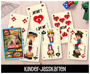 Kinder-Jasskarten für Kinder ab 6 Jahren Kinder-Jasskarten für Kinder ab 6 Jahren