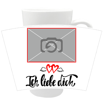 1005_Latte-Macchiato-Fototasse | Ich liebe dich